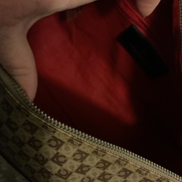 Liz Claiborne Brown Patterned Shoulder Bag - Picture 12 of 12